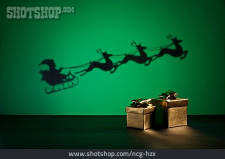 
                Weihnachten, Weihnachtsmann, Weihnachtsgeschenk                   