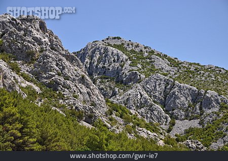 
                Felsen, Kroatien, Paklenica                   