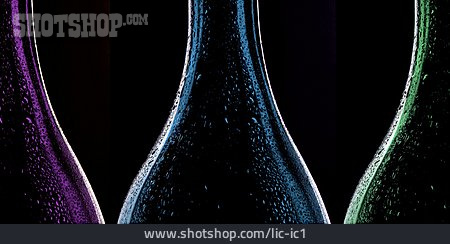 
                Nass, Flasche, Glasflasche                   