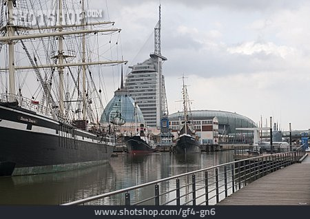 
                Alter Hafen, Segelschiff, Bremerhaven                   