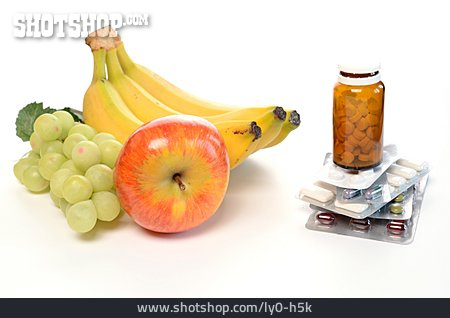 
                Obst, Tablette, Nahrungsergänzung                   
