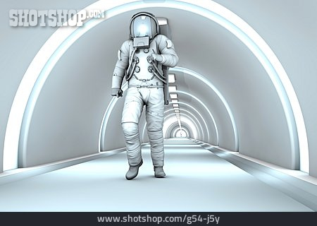 
                Raumfahrt, Astronaut                   