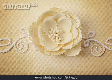 
                Ornament, Plastic Flower                   