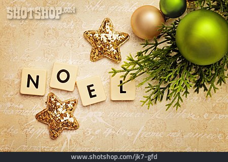 
                Weihnachten, Weihnachtskarte, Noel                   