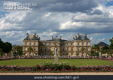 
                Jardin Du Luxembourg, Palais Du Luxembourg                   