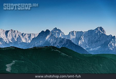 
                Mountain Range, European Alps                   