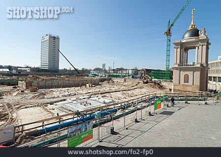 
                Potsdam, Construction Site, Old Market                   
