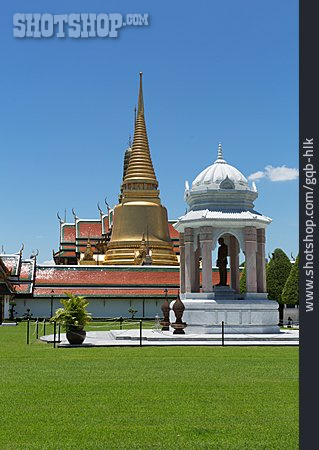 
                Tempel, Chedi, Wat Phra Kaeo, Phra Sri Rattana Chedi                   