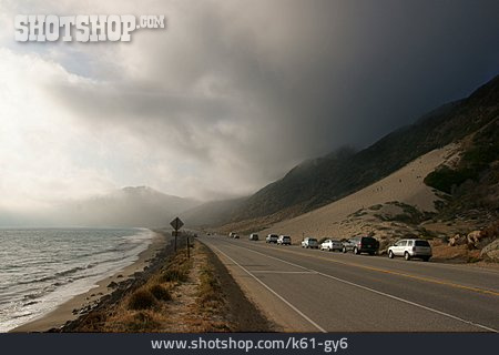 
                Küste, Straße, Highway, California State Route 1                   