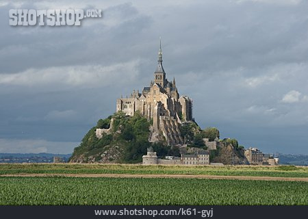 
                Kloster, Normandie, Mont Saint Michel                   