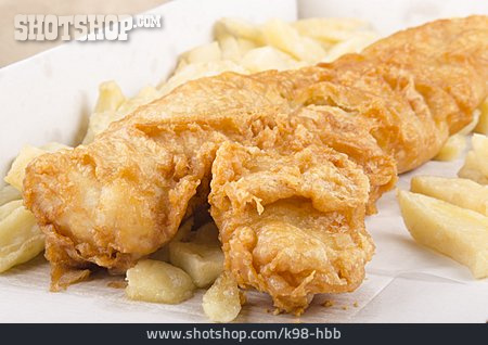 
                Fischgericht, Kabeljau, Fish And Chips                   