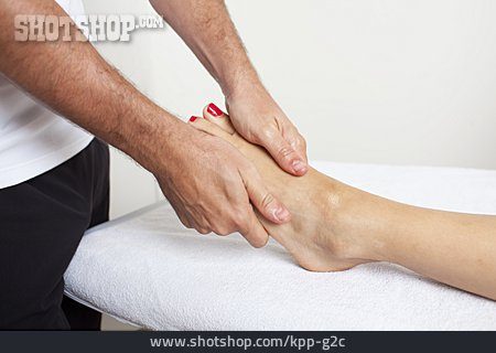 
                Fuß, Massieren, Massage, Fußmassage                   