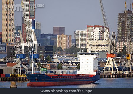 
                Hafen, Rotterdam, Industriehafen                   