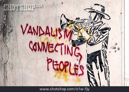 
                Graffiti, Trompeter                   