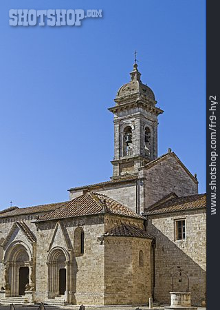 
                Kirche, San Quirico D Orcia, Collegiata-kirche                   