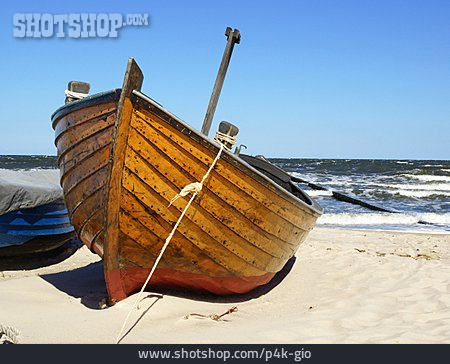 
                Boot, Ostsee, Holzboot                   