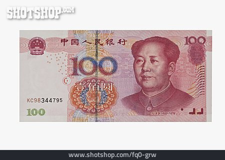 
                Währung, Renminbi, Yuan                   
