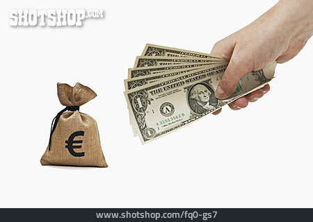 
                Euro, Geldwechsel, Us-dollar                   