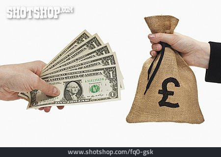 
                Dollar, Geldwechsel, Pfund                   