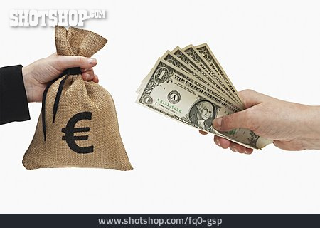 
                Euro, Dollar, Geldwechsel                   