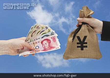 
                Geldwechsel, Yen, Yuan                   
