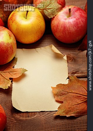 
                Apfel, Herbstlich, Herbstdekoration                   
