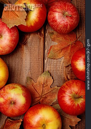 
                Apfel, Herbstlich, Herbstdekoration                   
