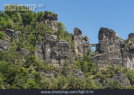 
                Sächsische Schweiz, Elbsandsteingebirge, Basteibrücke                   