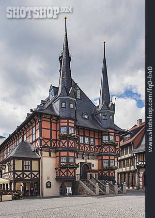 
                Rathaus, Marktplatz, Wernigerode                   