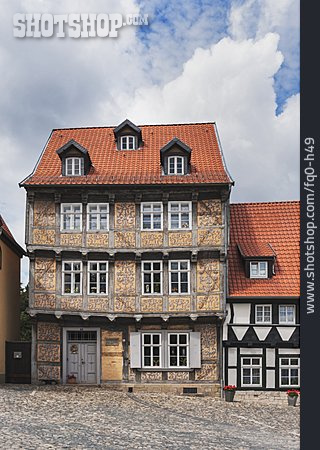 
                Fachwerk, Altstadt, Quedlinburg                   