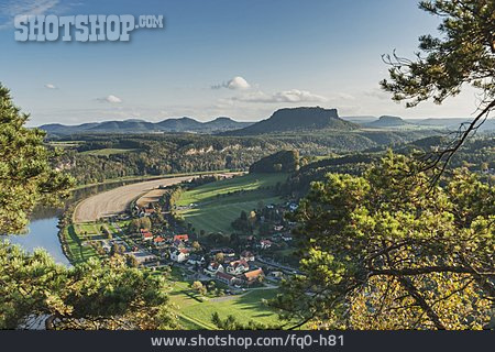 
                Sächsische Schweiz, Elbsandsteingebirge, Lilienstein                   