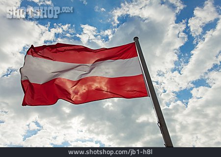 
                Fahne, österreich, Nationalflagge                   