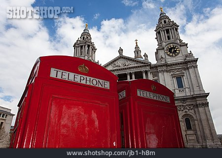
                Großbritannien, Telefonzelle, Englisch                   