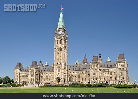 
                Parlamentsgebäude, Ottawa, Parliament Hill, Peace Tower                   