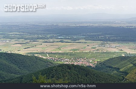 
                Aerial View, Alsace                   