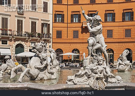 
                Neptun, Piazza Navona, Fontana Del Nettuno                   