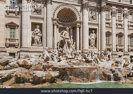 
                Brunnen, Rom, Fontana Di Trevi                   