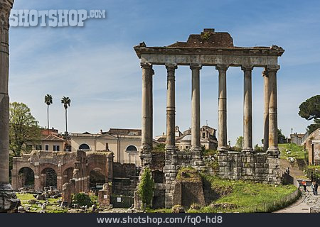 
                Tempel, Rom, Tempel Des Saturn                   