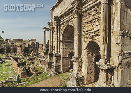 
                Triumphbogen, Forum Romanum, Septimius-severus-bogen                   