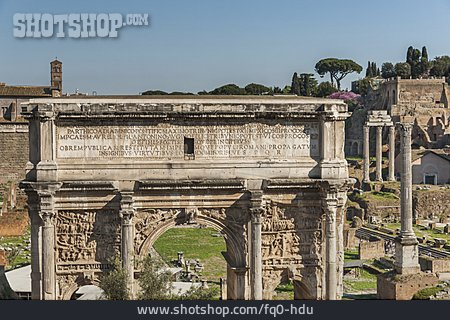 
                Triumphbogen, Forum Romanum, Septimius-severus-bogen                   