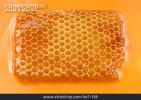 
                Honig, Honigwabe, Bienenhonig                   
