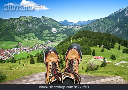 
                Allgäu, Alpen, Wandern, Wanderung, Rast                   