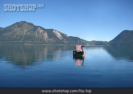 
                See, Walchensee, Alpensee, Winkingerboot                   