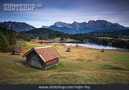 
                Lake, European Alps, Bavaria                   