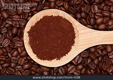 
                Kaffeebohne, Kaffeepulver                   