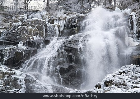 
                Wasserfall, Eis, Todtnauer Wasserfälle                   