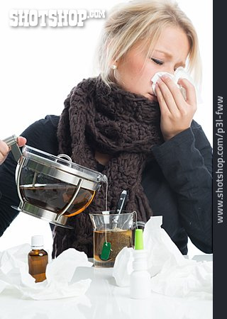 
                Erkältung, Grippe, Erkältungstee, Schnupfen                   
