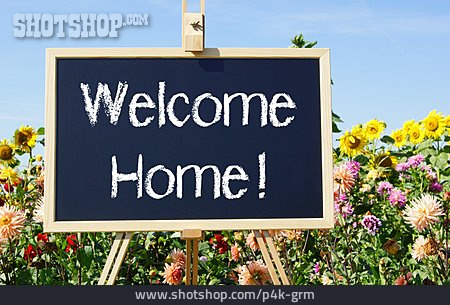 
                Begrüßung, Zu Hause, Willkommen                   