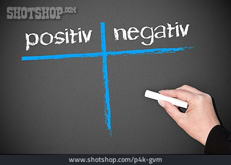 
                Entscheidung, Positiv, Negativ, Argument                   