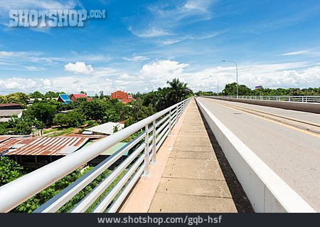 
                Grenze, Thai-lao-freundschaftsbrücke, Freundschaftsbrücke                   